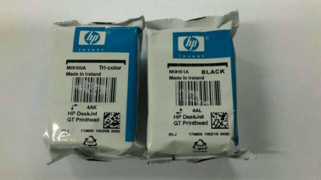 Paket Printhead HP GT5810/GT5820 Black + Color Original