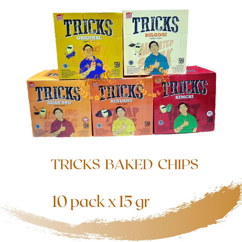 Tricks Baked Chips 10 pack x 15 gr