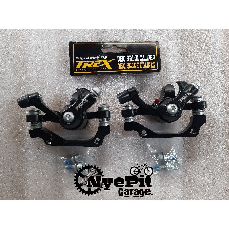 Kaliper Rem Cakram Sepeda Mekanik depan/belakang