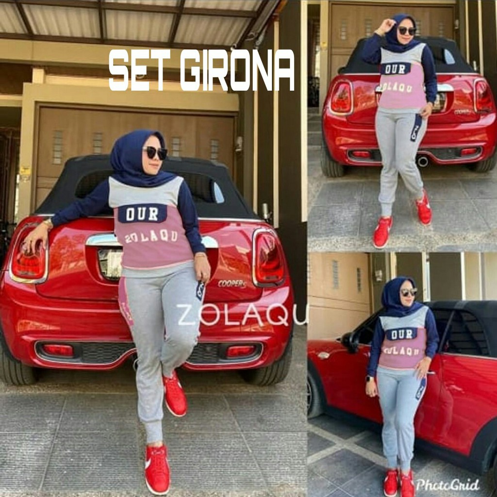 SET GIRONA OUR mF / SETELAN WANITA / TRAINING SET SIZE XL