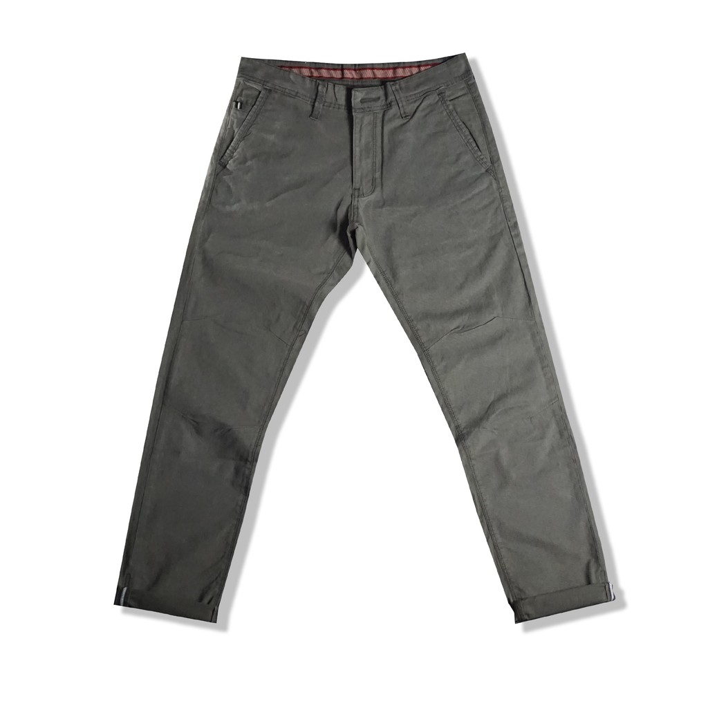 Celana Chinos pria Celana Chino pria keren stretch melar ERKAPE Chino pants Size 27-38 size kecil da