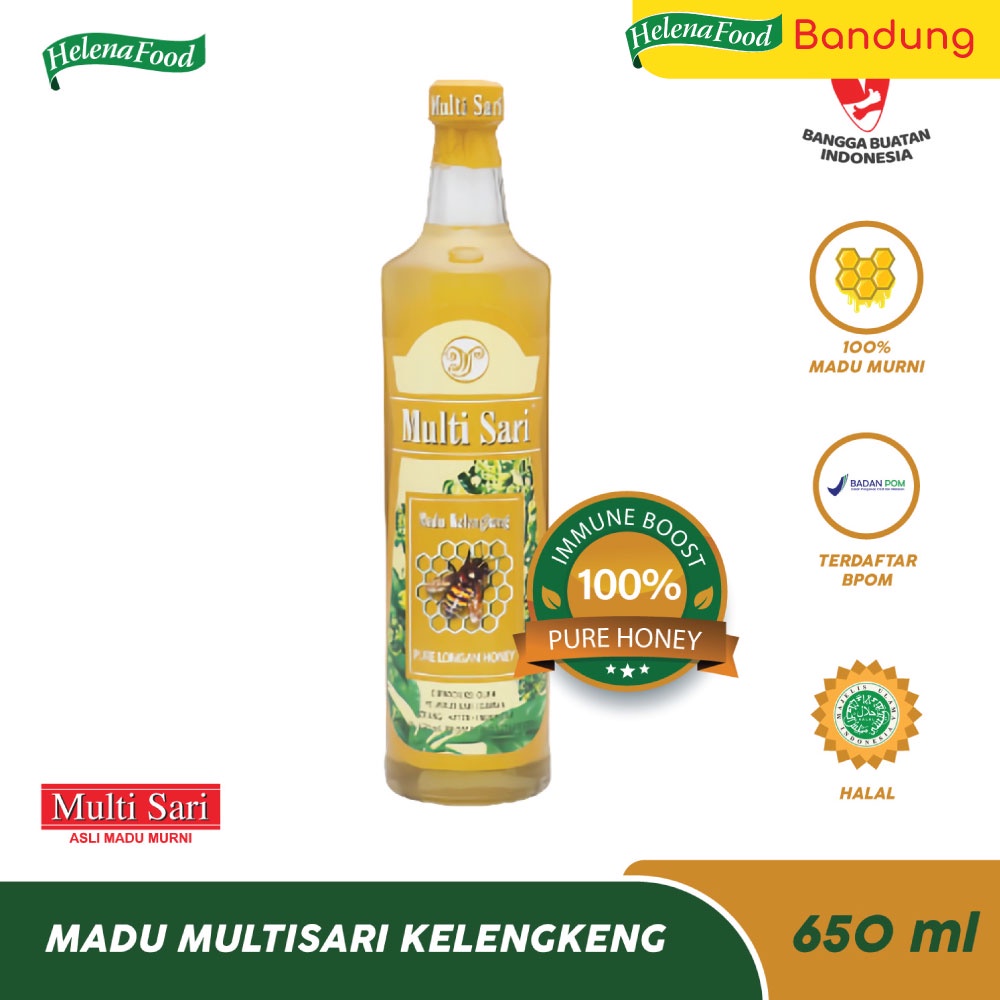 

Multisari Kelengkeng 650 ml Madu Murni Asli