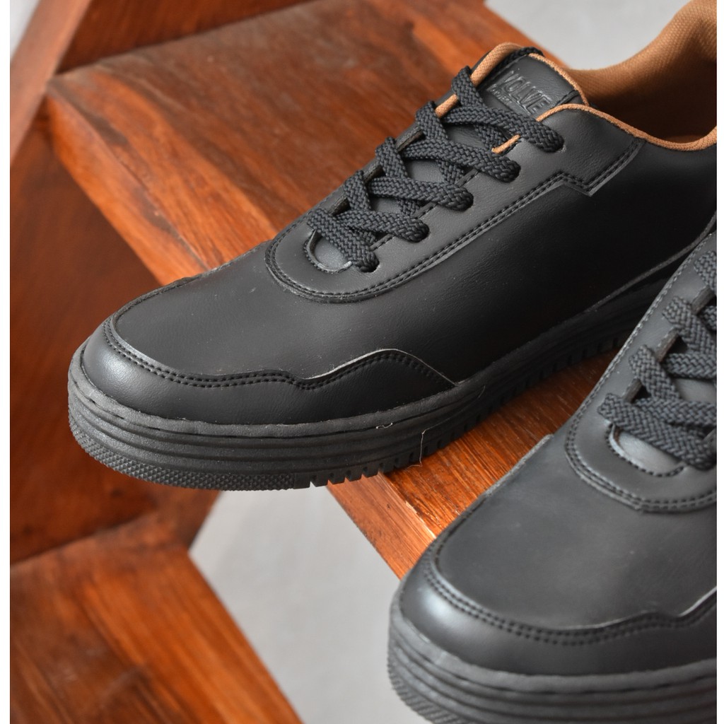 CLARO BLACK |FORIND x Volve| Sepatu Sneaker Kets Casual Kasual Pria/Cowok/Men Sneakers Ori Footwear