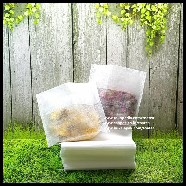 

Kantong Teh Celup Kosong Biodegradable Uk. 10 X 12 Cm Isi 100Pcs