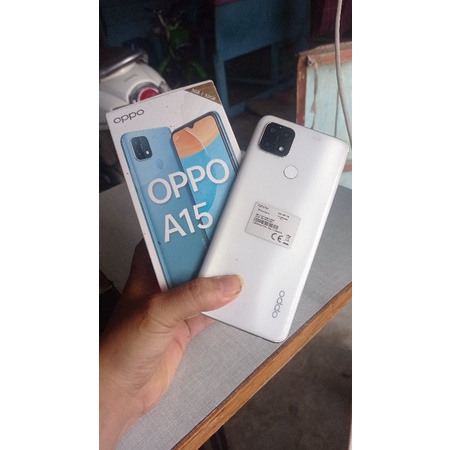 oppo a15 ram 3/32 seken ory second murah