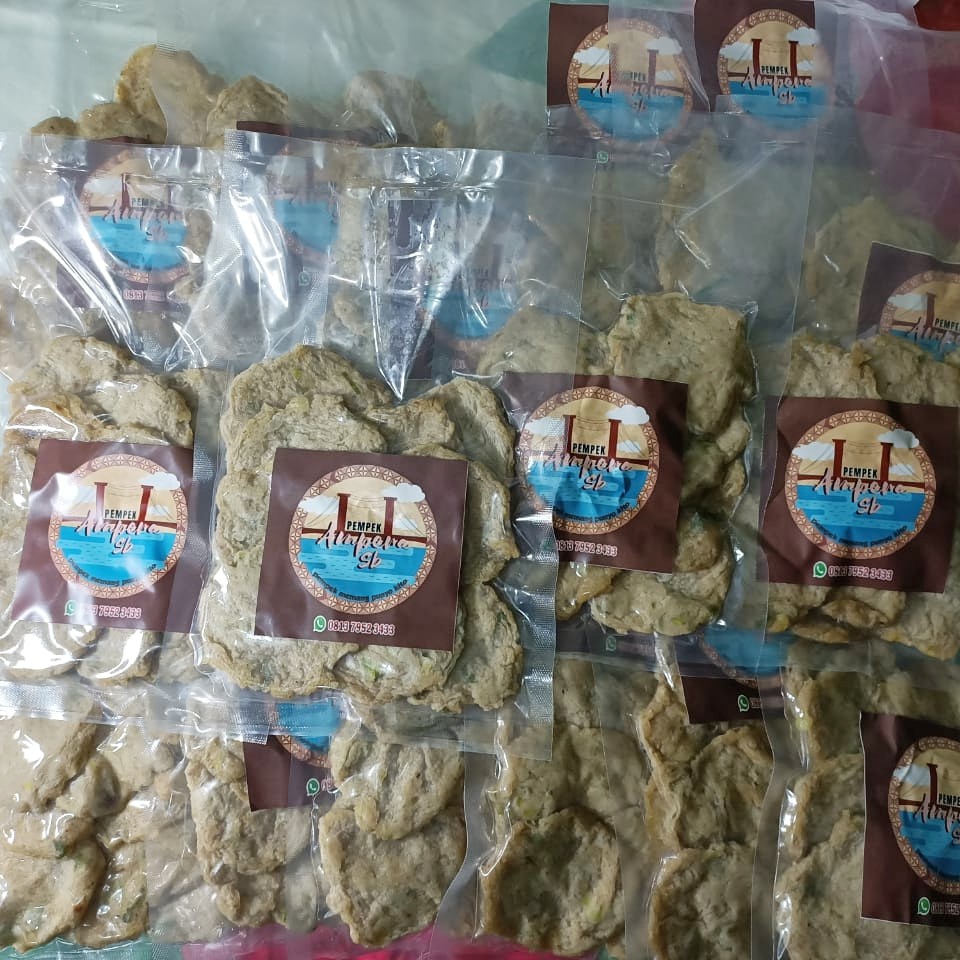 

20 Pempek Kulit Crispy Ikan Tenggiri Asli Palembang+ Cuko 2 botol