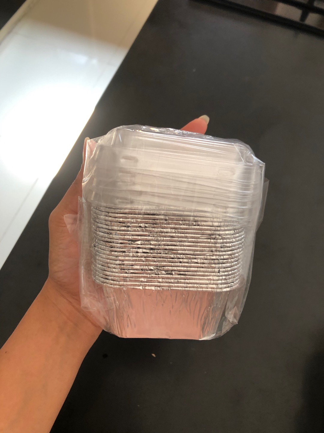Alumuniumfoil Bx0350/wadah Makanan Panggang