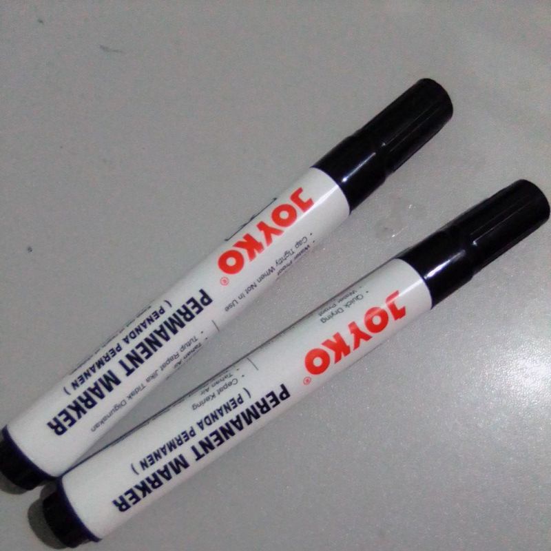 

spidol permanent marker merk joyko warna hitam