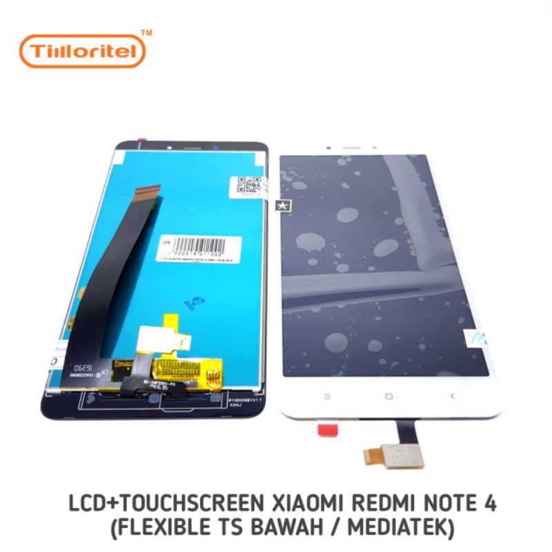 LCD TOUCHCREEN REDMI NOTE 4 (FLEXIBLE TS BAWAH / MEDIATEK)