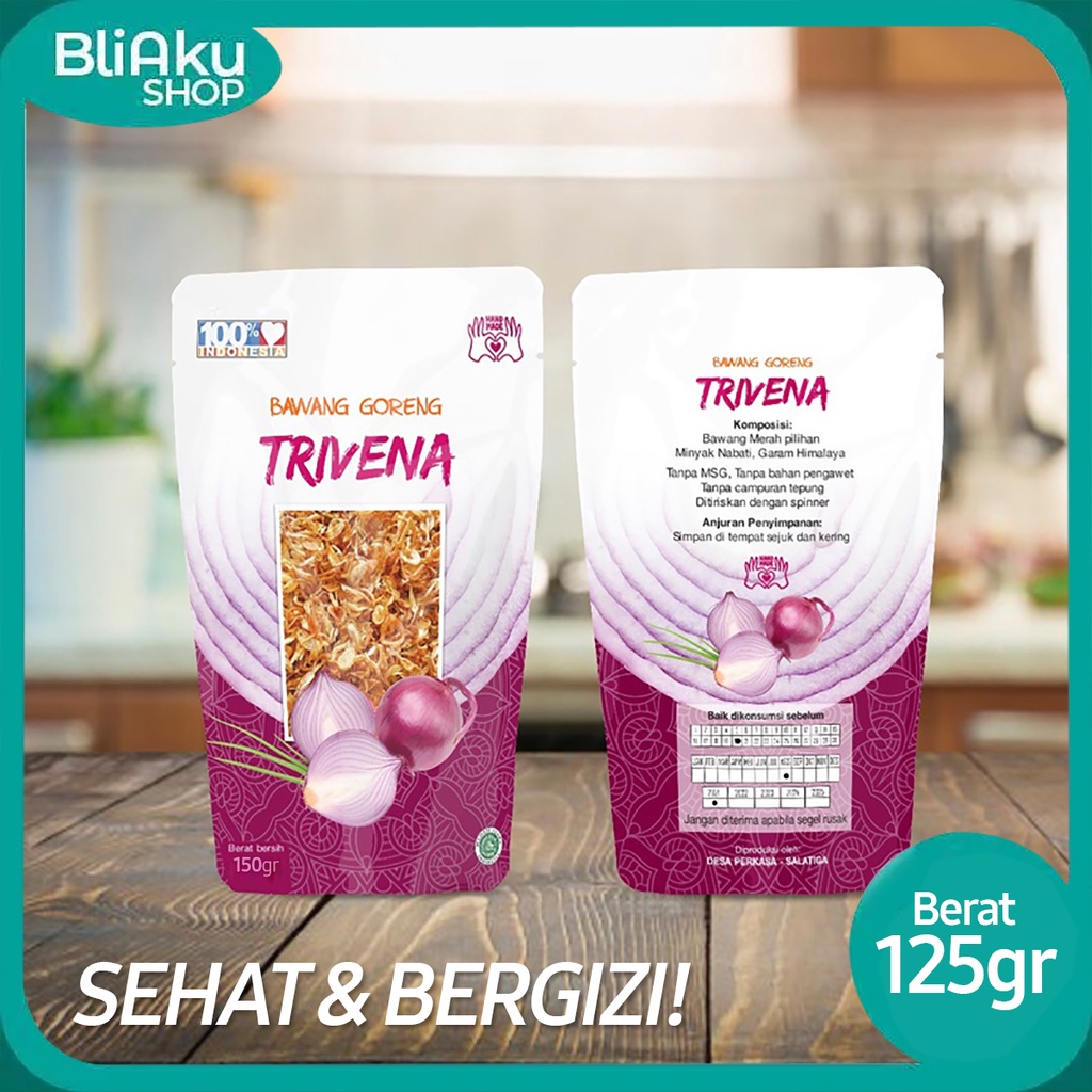 

Bawang Goreng SEHAT Trivena Brebes 125g - Original