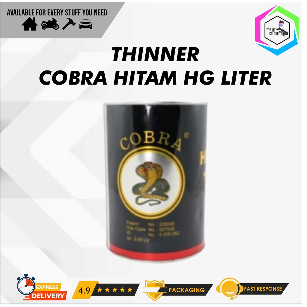 THINNER COBRA HITAM 1 LITER
