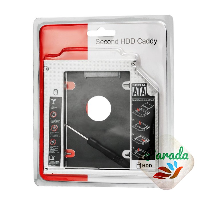 HDD Caddy SSD Case HDD Enclosure for Apple Macbook Pro 13" 15" 17" - Tipis