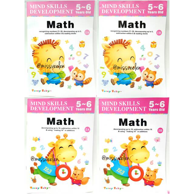 Mind Skills Development Math 5-6 yo