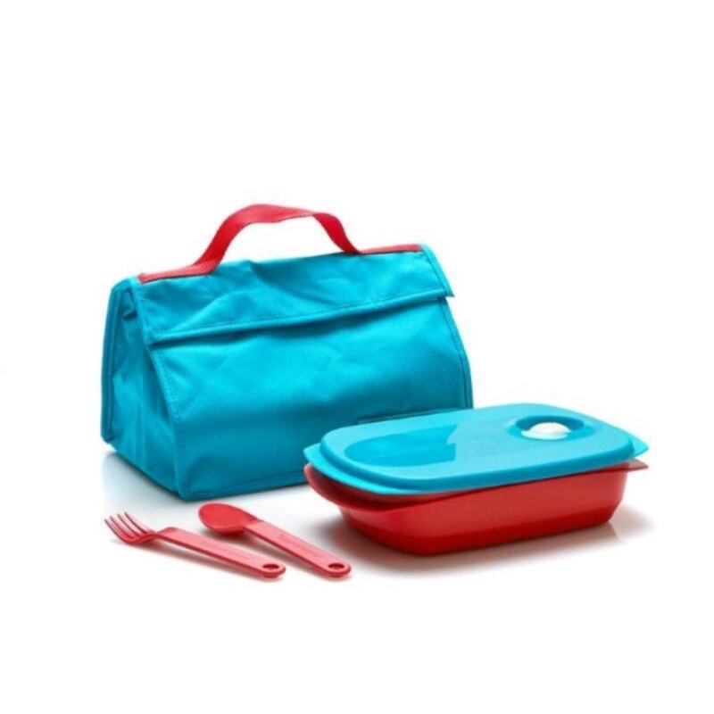 

Tuperware BYO Lunch Set Bekal hijau / Biru / Ungu