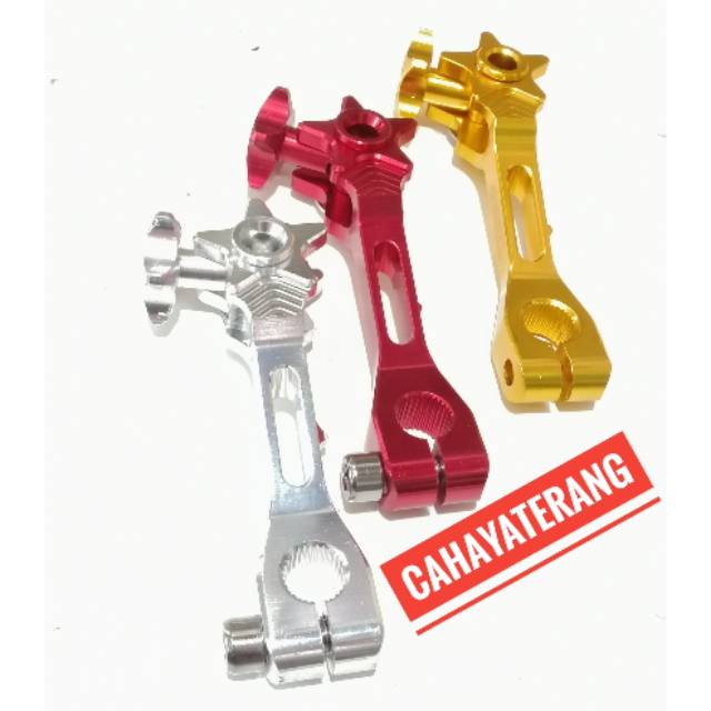 Paha Rem Belakang Variasi Full CNC. Cbr 150 CB Sonic - GTR - MEGA Pro - GL Pro - Tiger - Tiger Revo