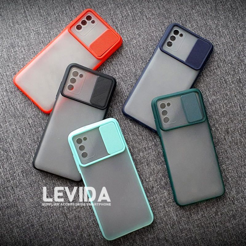 SAMSUNG A02S SLIDE KAMERA CASE CASE SAMSUNG A02S CASE GIANTACC