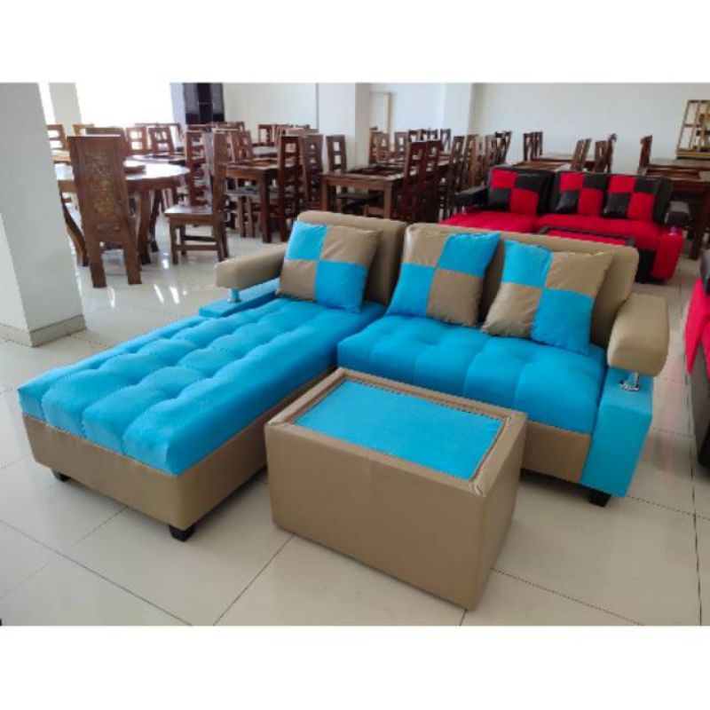 Sofa Minimalis Selonjor furnitur Ruang tamu khusus Sukabumi Free Ongkir Bergaransi