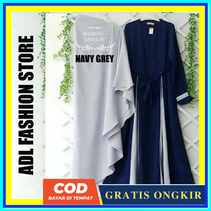 Muslim Terbaru Games Dres Korea Long Dress Korea Dres Polos Long Dress Polos Drees Panjang Fashion M