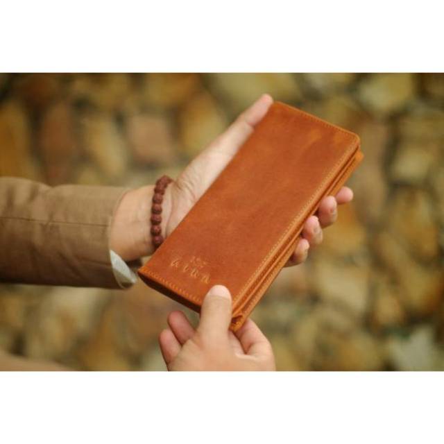 Aira Dompet Kulit Asli Unisex 30 Slot Kartu
