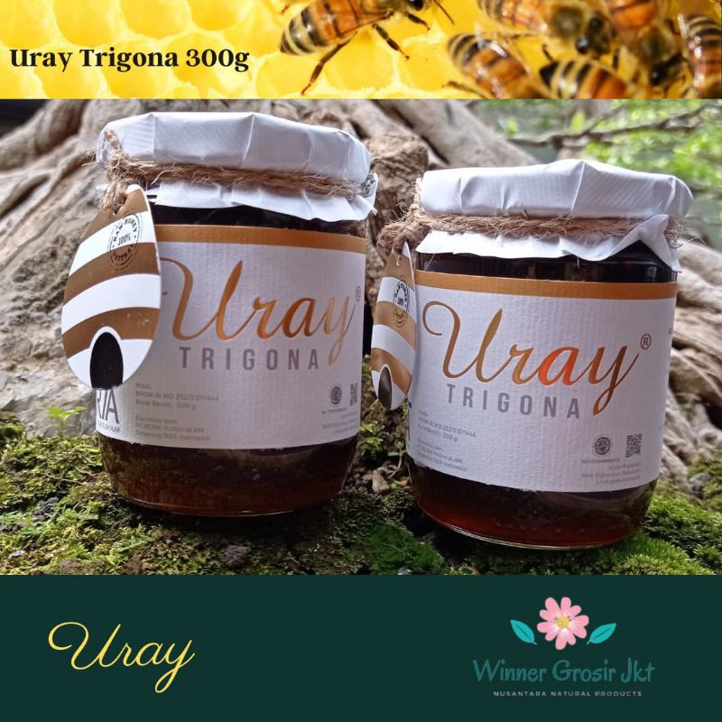 

MADU URAY TRIGONA HONEY - MURNI SEHAT - MADU ORIGINAL 100% ALAMI 300gr