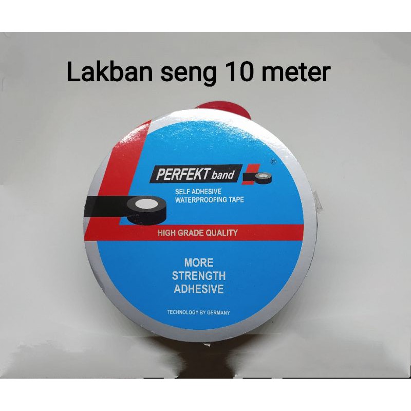 Lakban Atap Seng, Alkan, Atap metal, Spandek, Zinc Alum panjang 10M