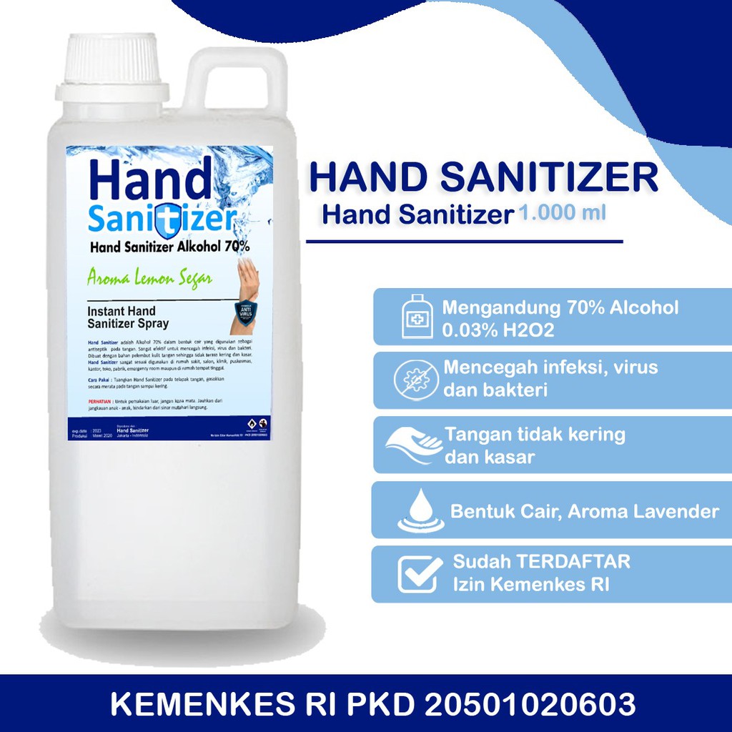 CAIRAN INSTANT HAND SANITIZER SPRAY / BISA COD MIRIP ANTISEPTIK LEMBUT DITANGAN