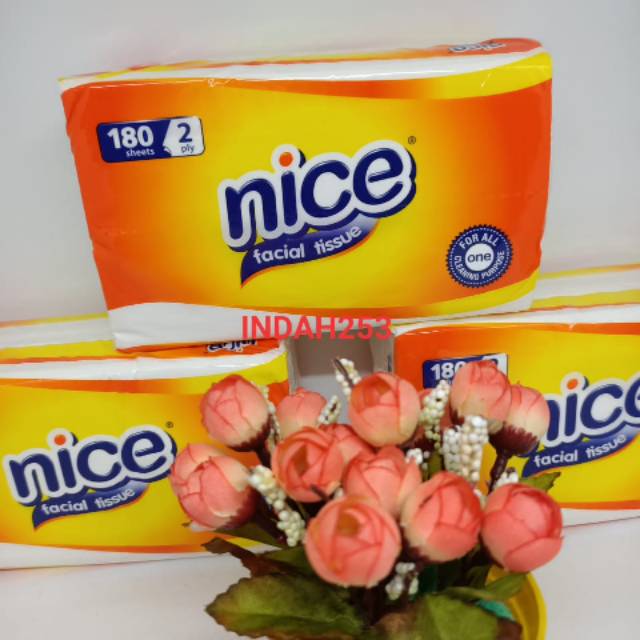 Grosir Tissue Nice 180 Shets Murah