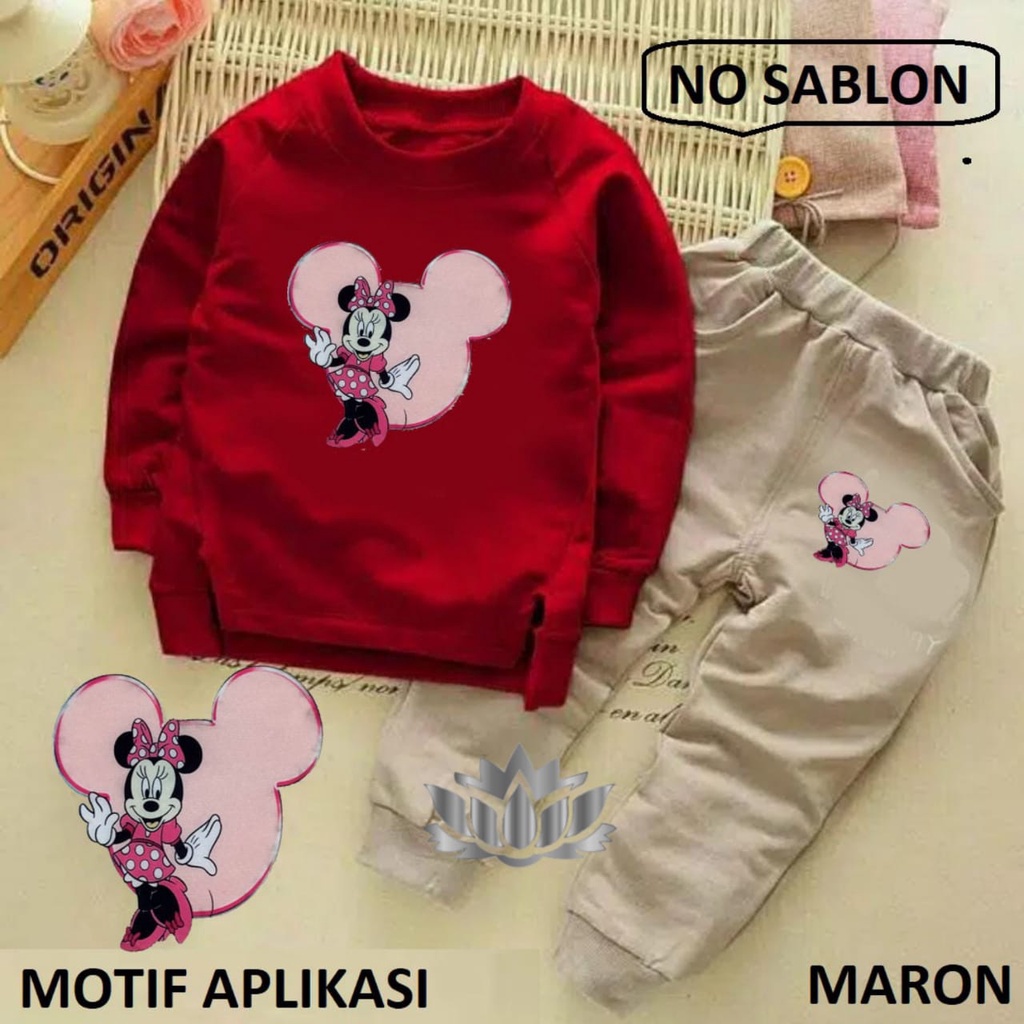 BO - SETELAN MICKEY REST / PAKAIAN ANAK-ANAK / FASHION ANAK-ANAK / SETELAN ANAK TERMURAH / SET ANAK