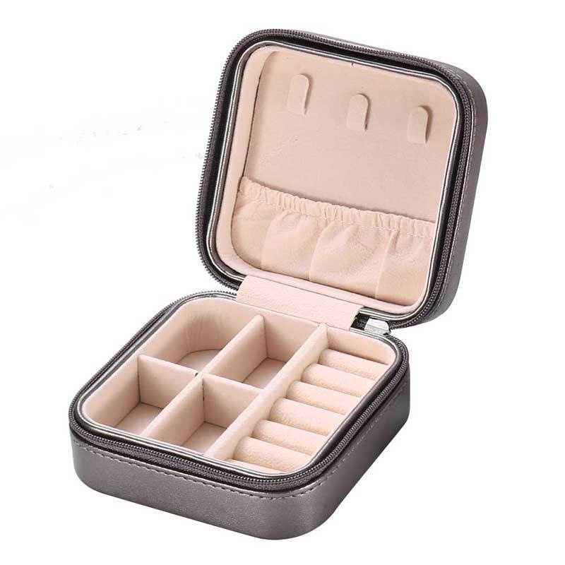 Kotak Perhiasan MINI 011 Portabel Tempat Penyimpanan Kalung Cincin Aksesoris Travel Jewelry Organizer  Box Korea Fashion