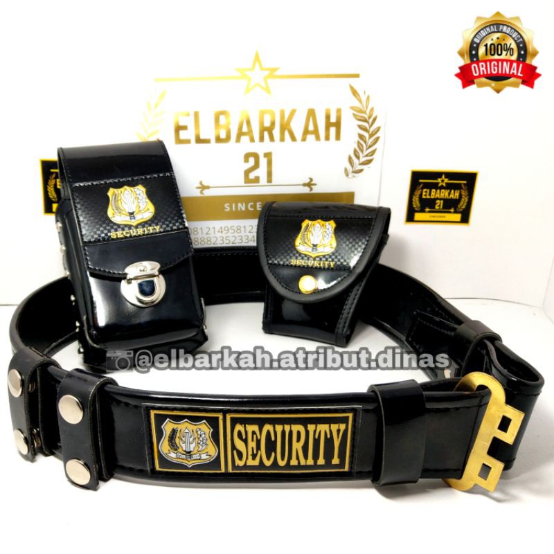 (COD)SABUK KOPEL SECURITY/SATPAM TERBARU EXKLUSIVE