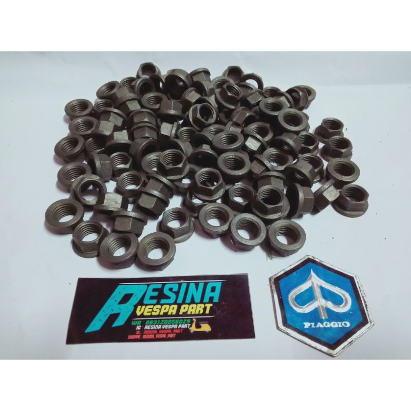 mur kopling kupling vespa bahan baja cocok buat vespa super excel ps px sprint