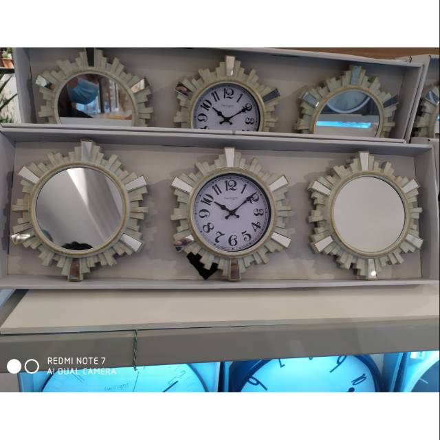 INFORMA ELECTRICAL WALL CLOCK SET OF 3