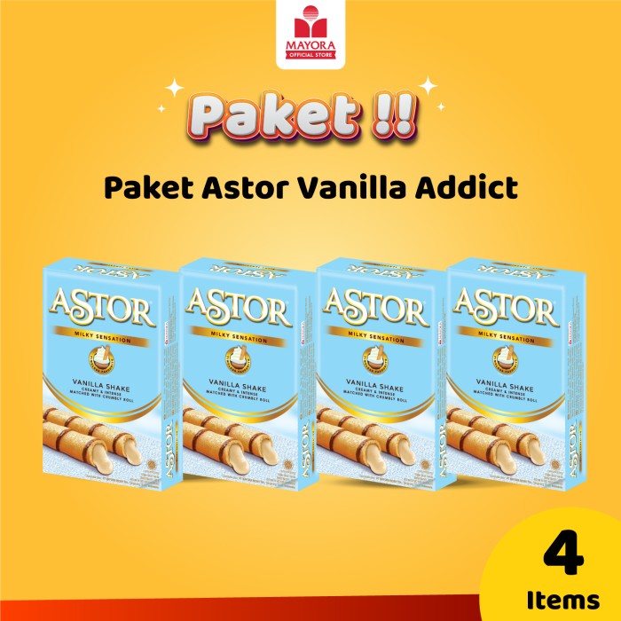 

4eh Paket Astor Vanilla Addict 60Jhh