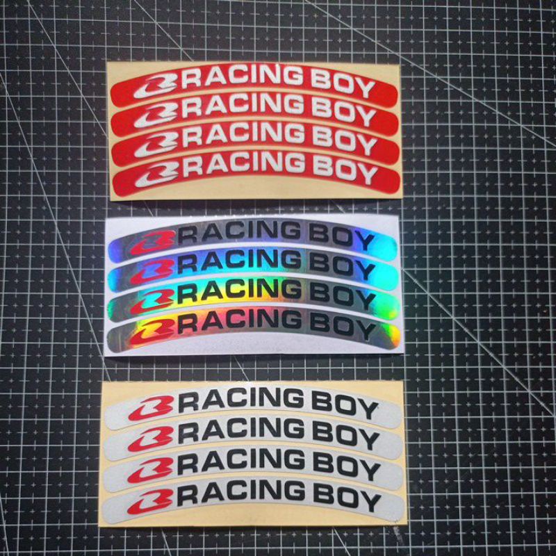 STICKER VELG RCB RACING BOY CUTTING