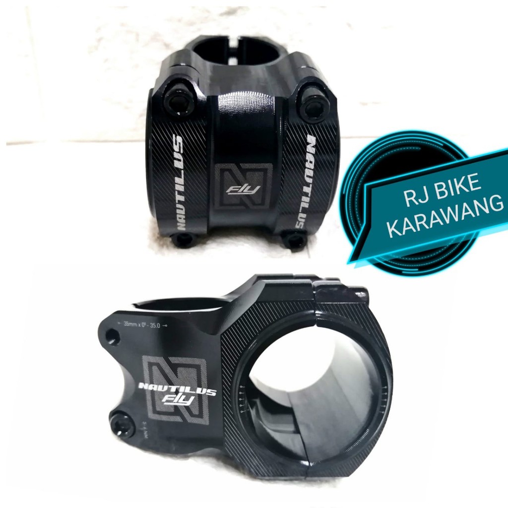 Stem Nautilus Fly CNC panjang 35mm clamp 35