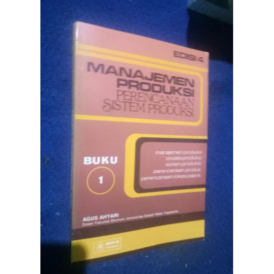 Manajemen Produksi Perencanaan sistem Produksi buku 1-Agus Ahyari