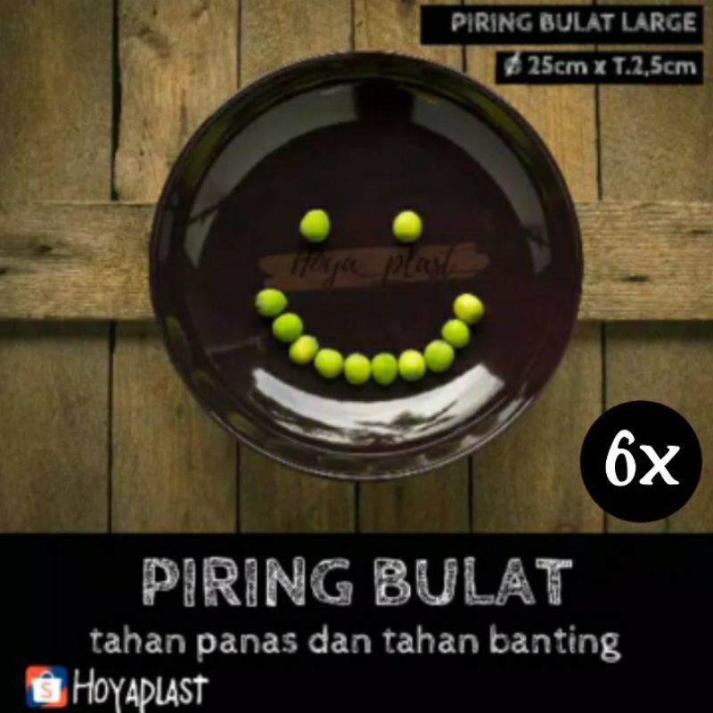HOYAPLAST PIRING BULAT LARGE /6pcs