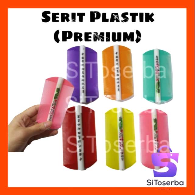 SERIT MIKA JEPANG - SISIR KUTU - SISIR SERIT KUTU PLASTIK PREMIUM - SISIR RAMBUT RAPAT