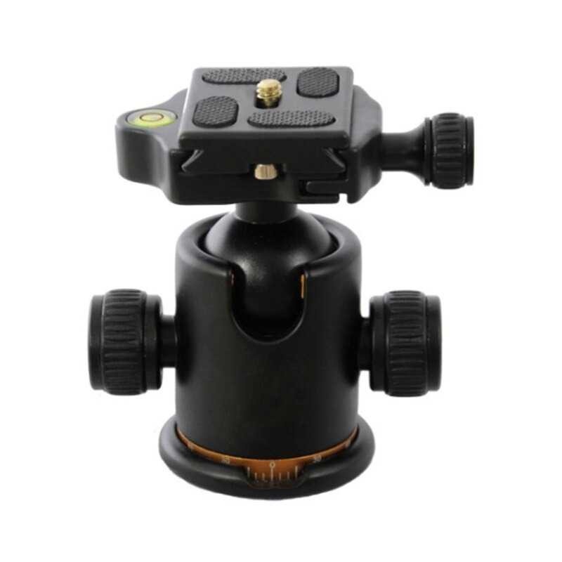 Adapter Tripod Ball Head Kamera Profesional 360 Rotation Aluminium TB