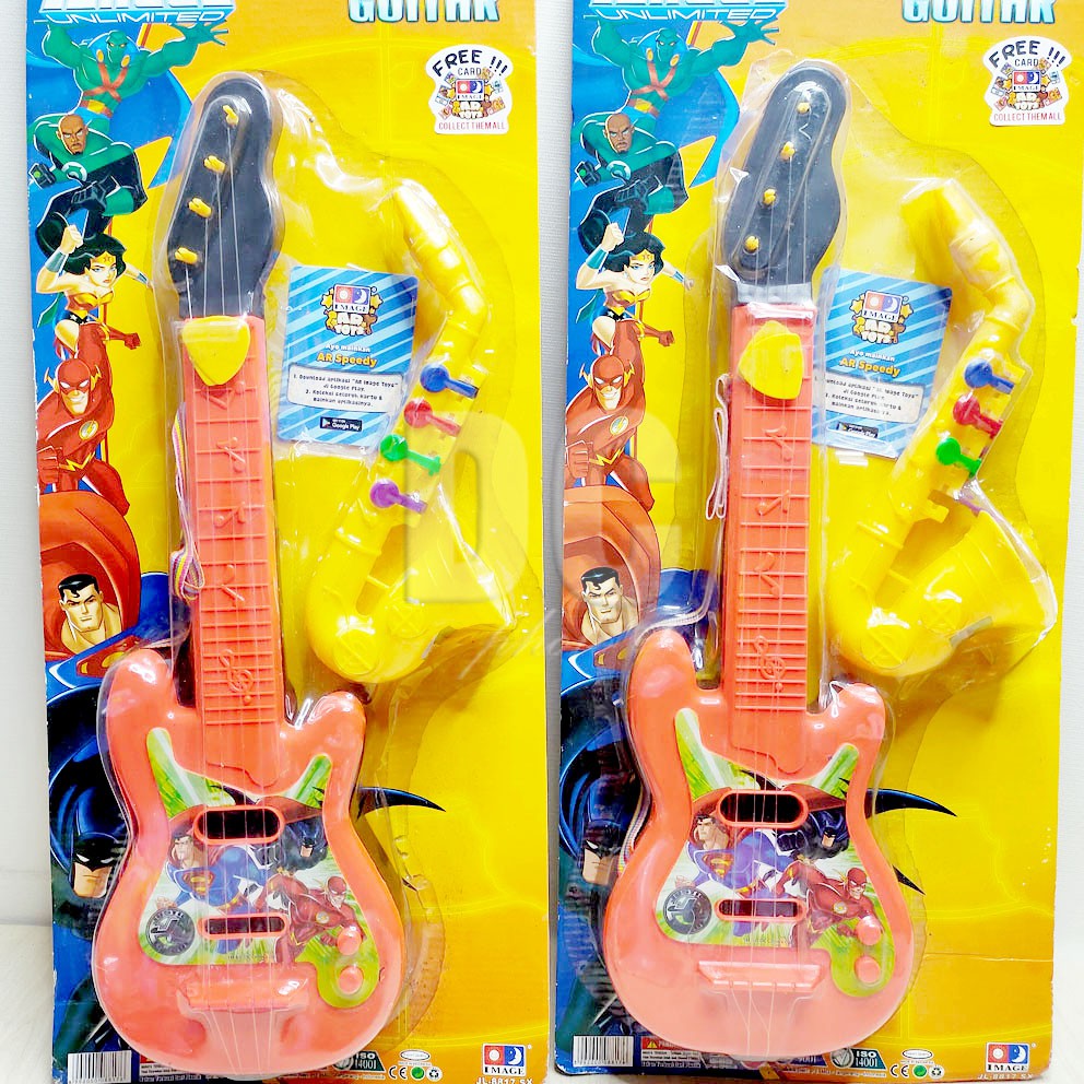 Classic Guitar 8817 Mainan Alat Musik Anak Gitar Saxophone Terompet