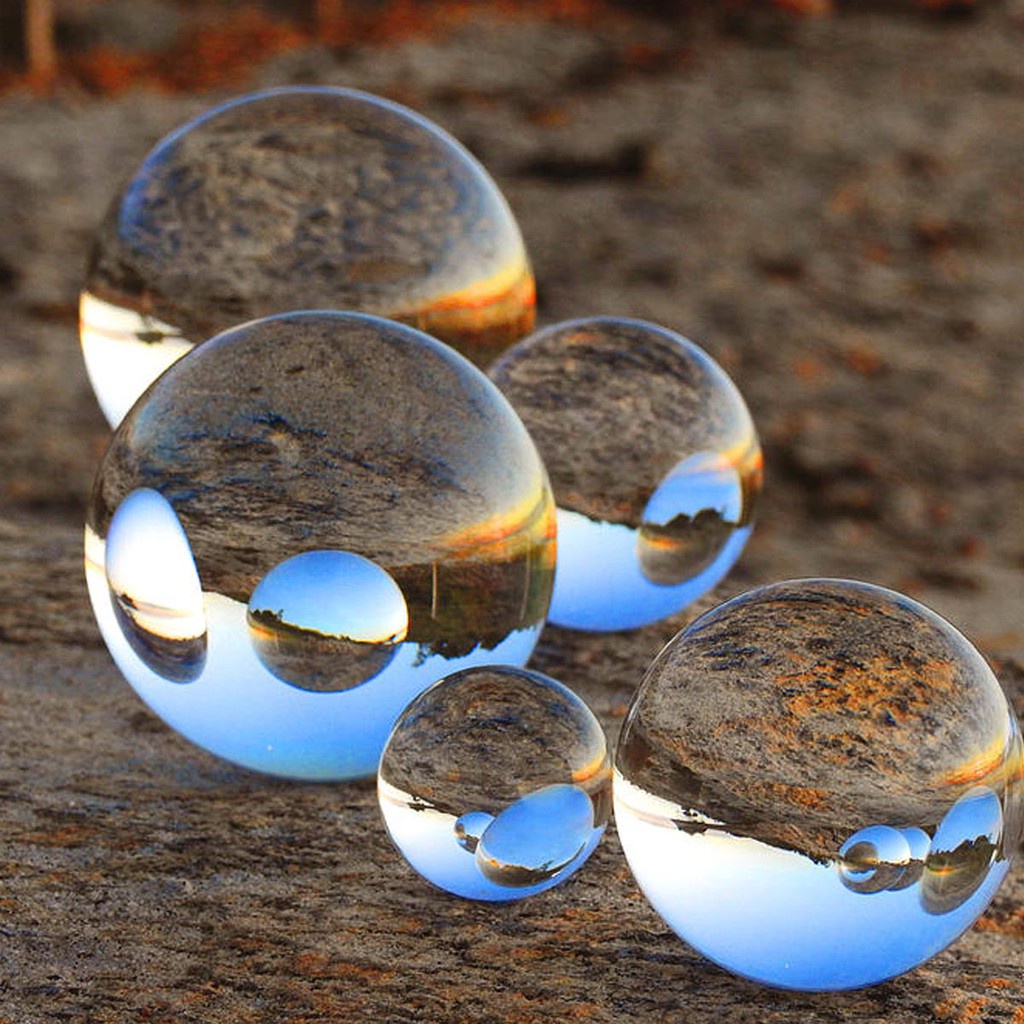 Bola Kristal Bening / crystal ball diameter 4cm - 5cm