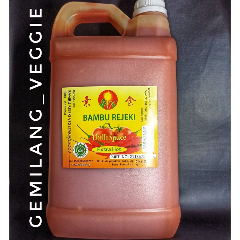 

Sambal Bambu Rezeki jerigen 6300gr