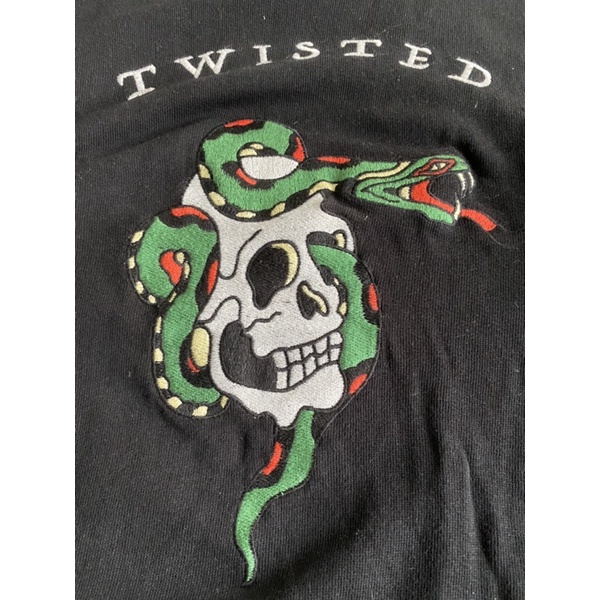 Pull&Bear Twisted Skull Sweater