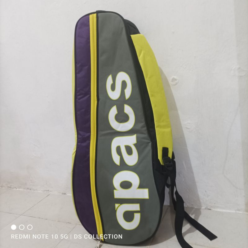 Apacs double compartment racket backpack