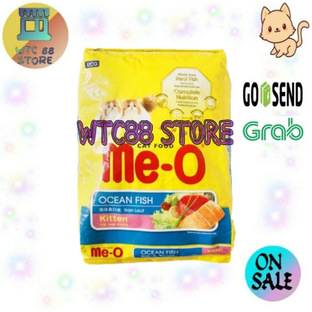 makanan kucing Me-O / MEO KITTEN freshpack 7KG OCEAN FISH (GOSEND