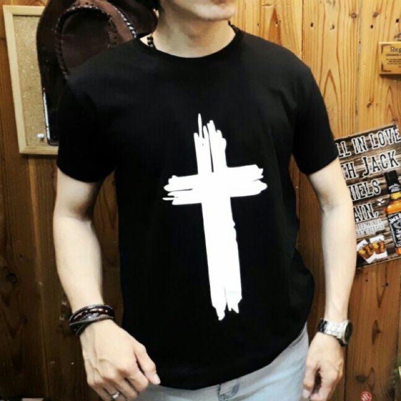 Kaos pria rohani kristen salib 4 warna /kaos distro kaos salib kaos rohani