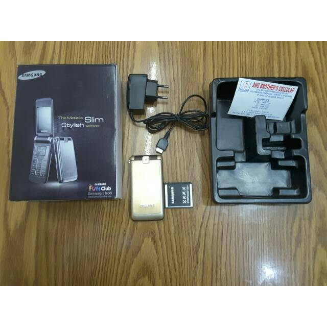 Hape samsung slim stylish s3600i rekondisi