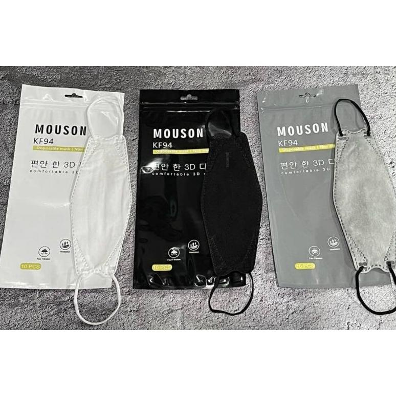 MASKER  WEMASK/CAREION/MOUSON BEST SELLER ISI 10PCS (HARGA GROSIR)KF94 4PLY TERLARIS