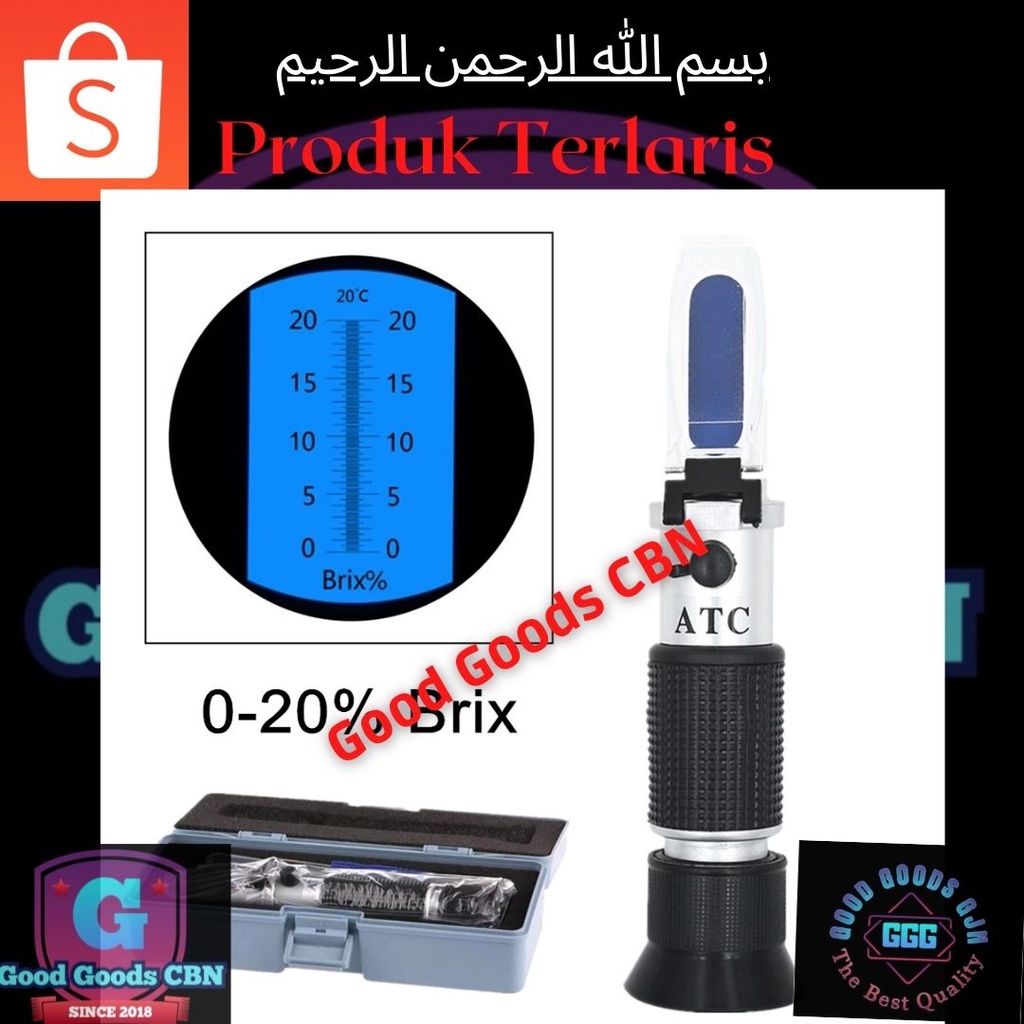 REFRACTOMETER BRIX 0-20%, Refraktometer