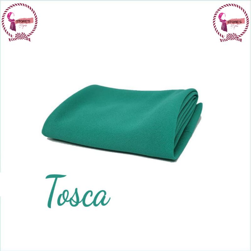 Pashmina Sabyan - Pasmina Polos Diamond Crepe-Tosca